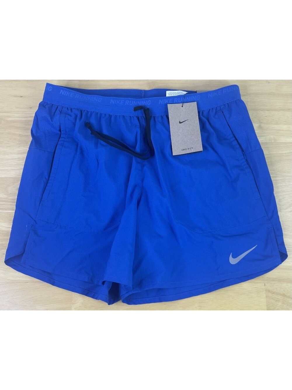 Nike Stride 5" Brief-Lined Running/Training Blue Shorts DM4755-480, Men 2XL, NWT
